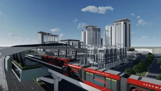 Sistema de encofrado de acero GETO para componentes prefabricados en el proyecto de transporte urbano de Kuching (KUTS)