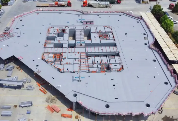 construcción de encofrados de aluminio