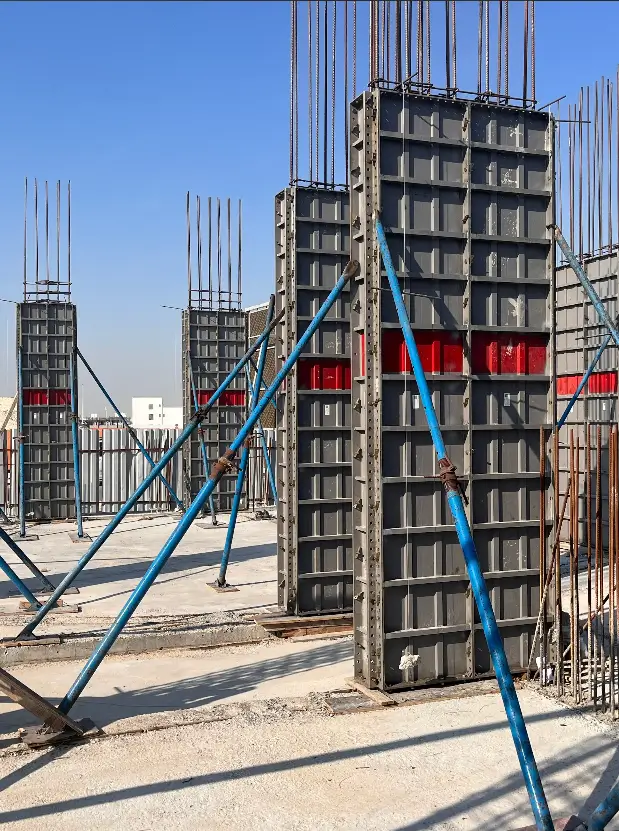 columna de encofrado de aluminio