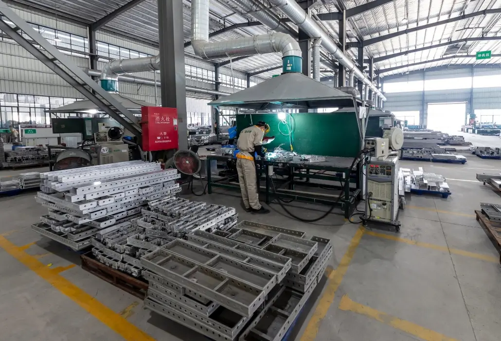 encofrado de aluminio para la construcción