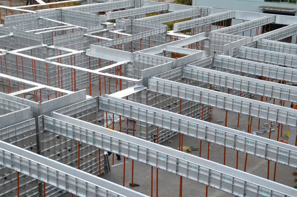 construcción de encofrados